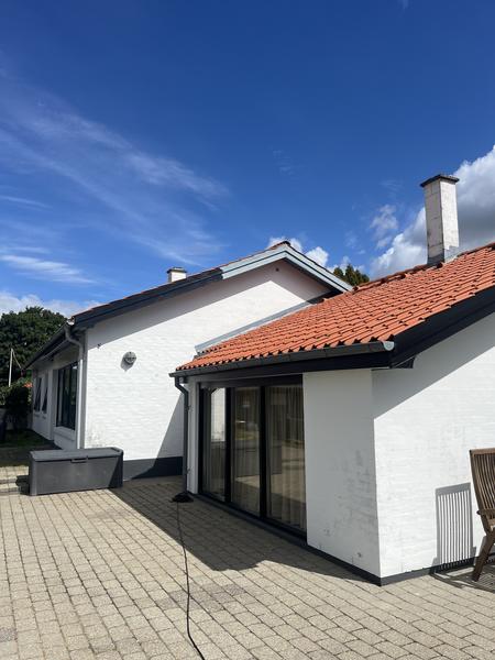Maling af sternbrædder og vindskeder