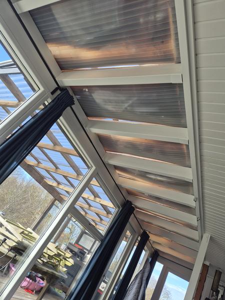 Udskiftning af trapeztag og tagrender