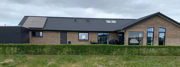 Overdække del af terrasse