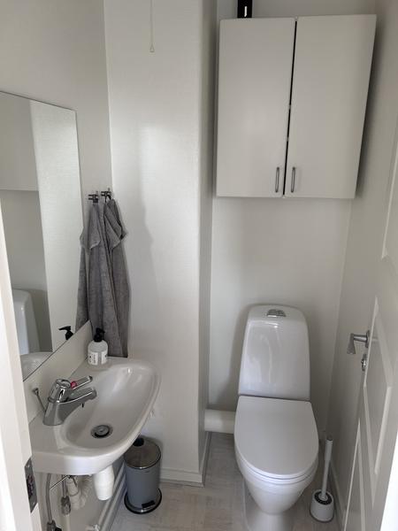 Udvidelse af toilet til badeværelse