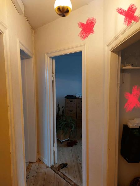 Nedrivning af tre ikke-bærende indvendige vægge