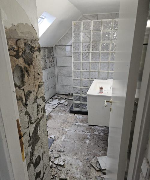 Renovering af badeværelse