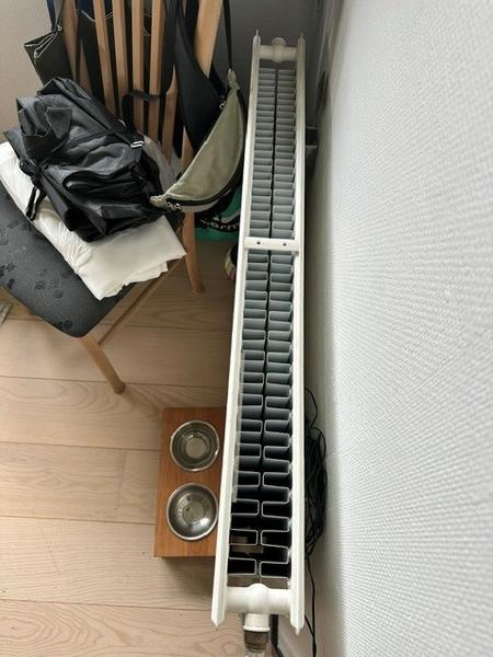 Montering og omkobling af radiator