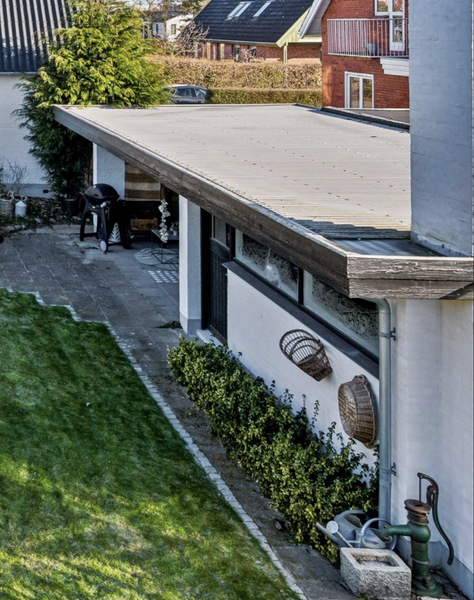 Udskiftning af sternbrædder på garage