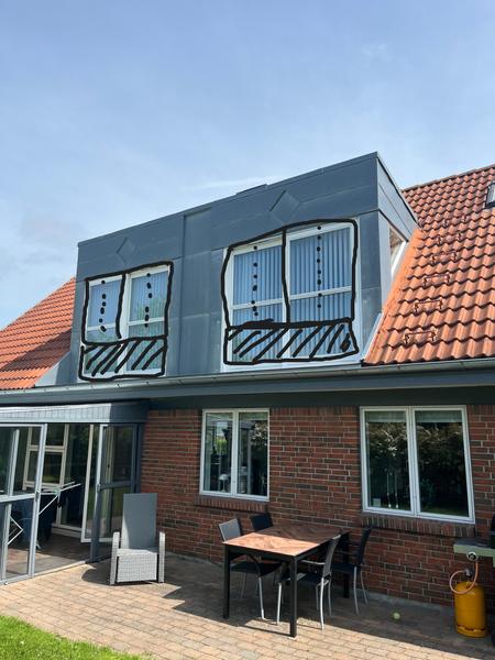 Træterrasse med forberedelse til udestue