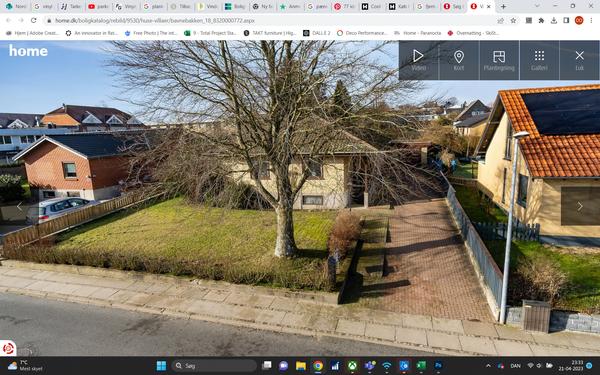 Træfældning inkl. stubfræsning