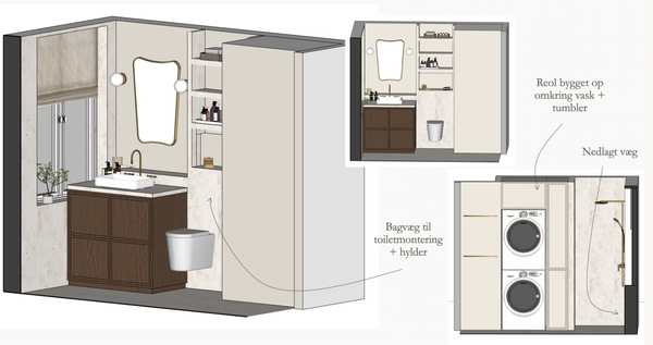 Udskift af fliser og toilet