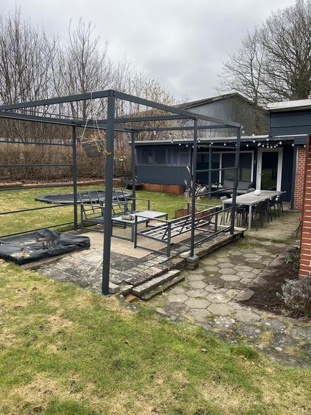 Etablering af træterrasse