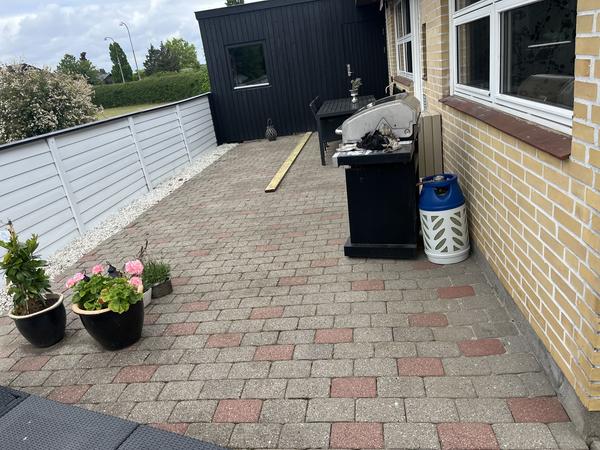 Etablering af træterrasse