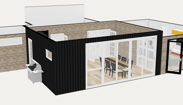 Elinstallation til tilbygning