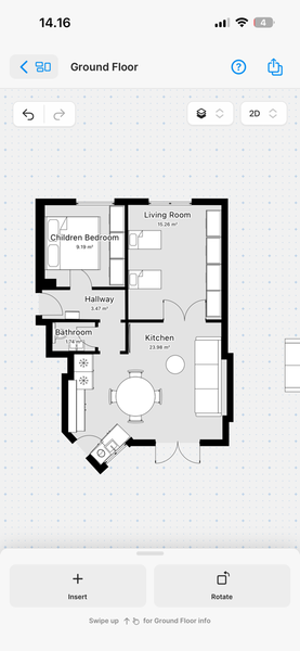 Nyt gulv med reparation af undergulv