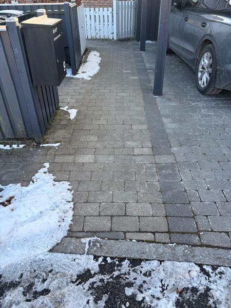 Lægning af fliser & kobling til omfangsdræn