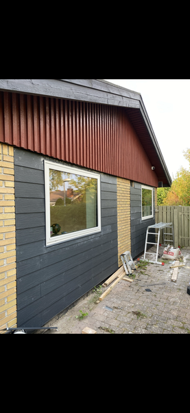 Udskiftning af facade (smartwood)