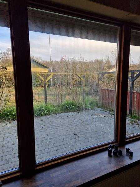 Udskiftning af gavlbeklædning, vindskeder & rude