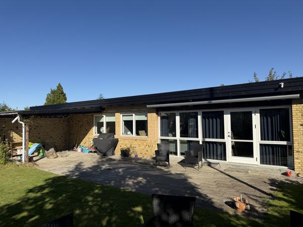 Opførelse af halvåben træterrasse