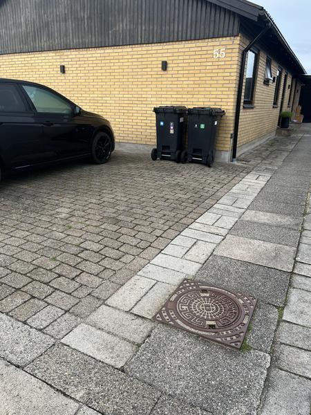 Omlægning af indkørsel