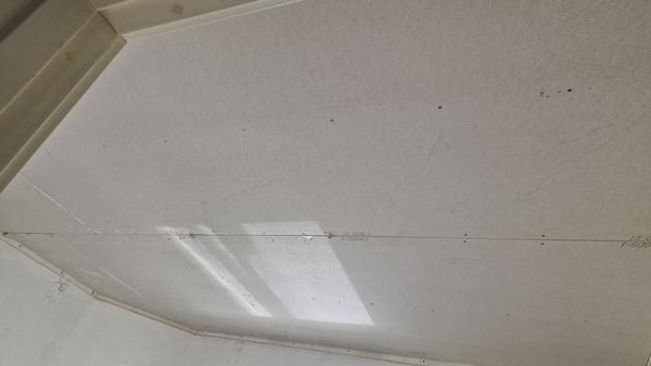 Spartling og maling af loft