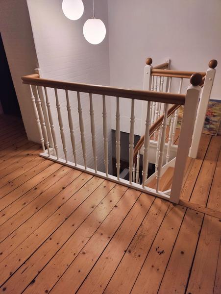 Renovering med vægge, gulv og gipslofter