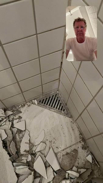 Renovering af gulv på badeværelse
