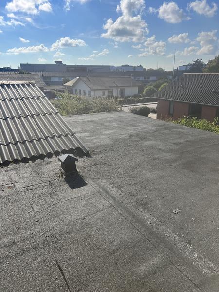 Etablering af hældning på tagpaptag