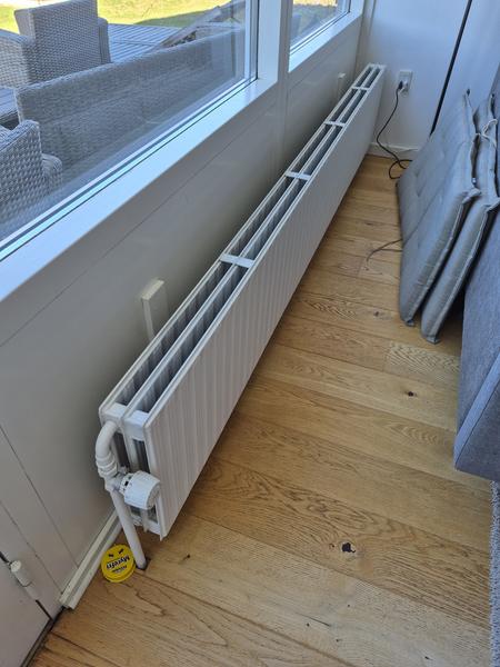 Udskiftning af radiator til konvektor