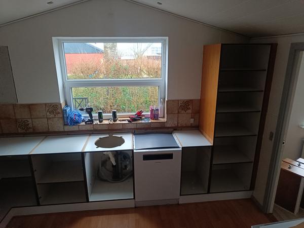 Installation af strøm til ovn og kogeplade
