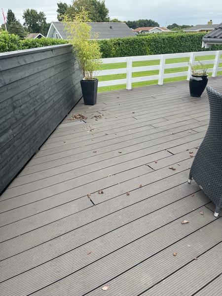 Etablering af ny træterrasse