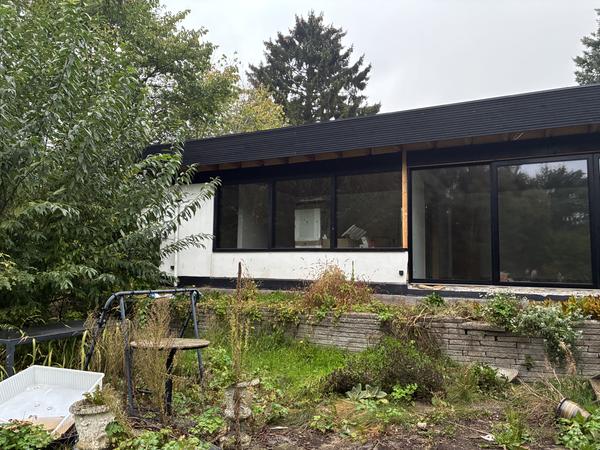 Udvendig facaderenovering af villa