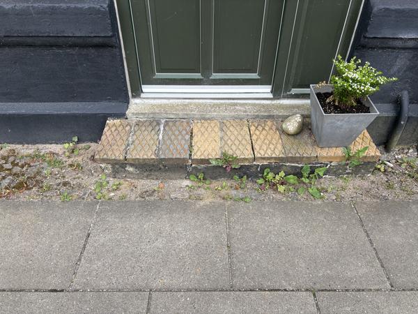 Facaderenovering af rækkehus
