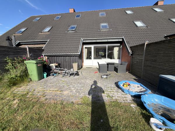 Træterrasse i lærketræ