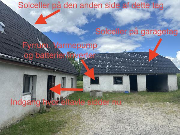 Installation af luft-til-vand varmepumpe