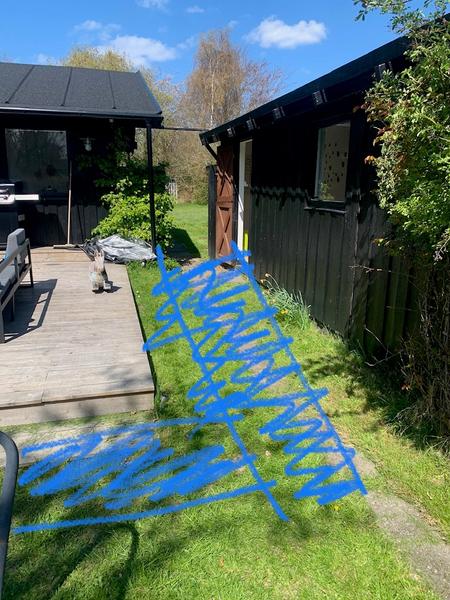Udvidelse af træterrasse