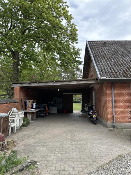 Nyt tag på carport