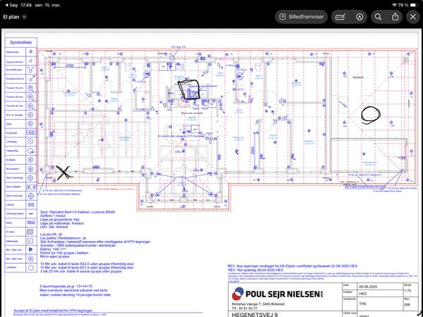 Elinstallation til markise