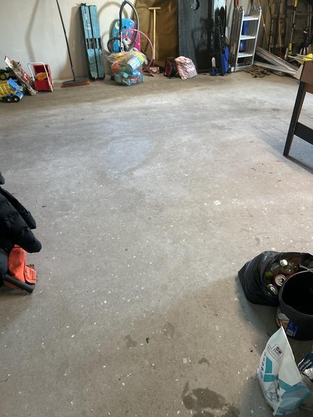 Epoxy på betongulv i garage