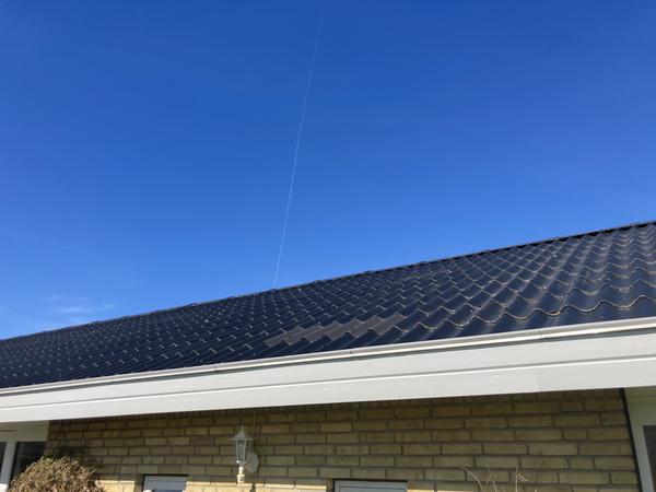 Tagrens og maling af asbesttag