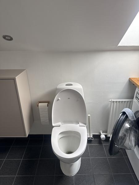 Væghængt toilet