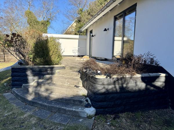 Træterrasse i Thermo Wood