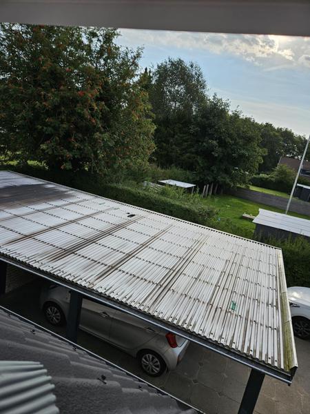 Udskiftning af tag på carport