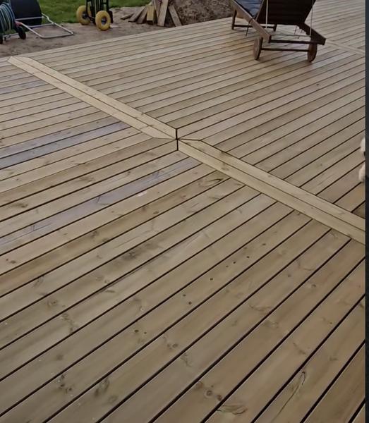 Etablering af træterrasse
