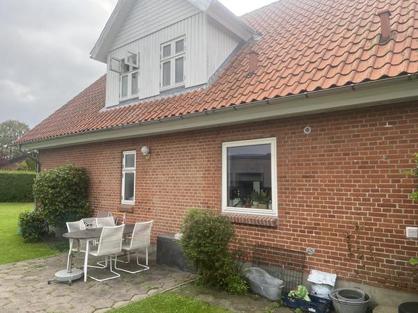 Oppudsning/filtsning af mursten og sokkel