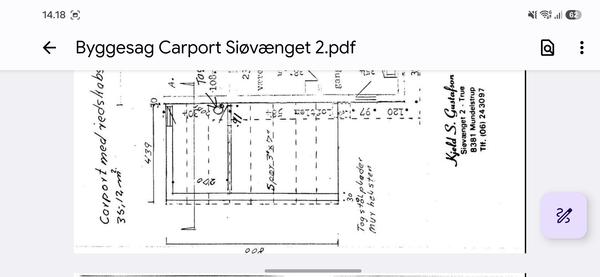 Brandsikring af carport/redskabsrum