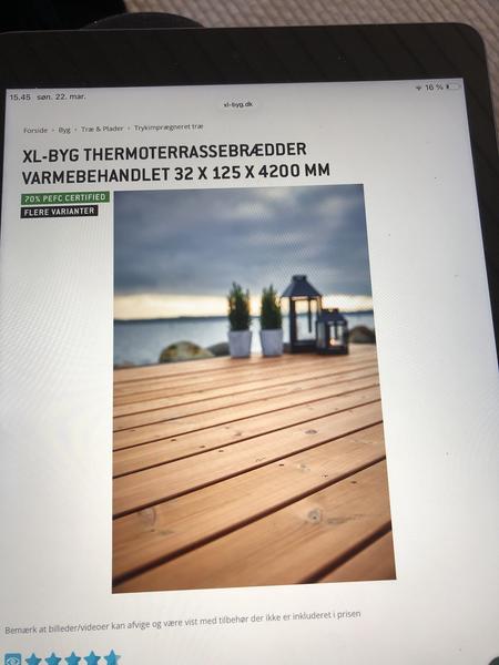 Bygning af træterrasse(r)