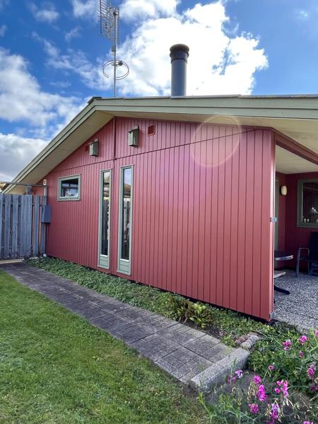 Udvendig maling af sommerhus og garage