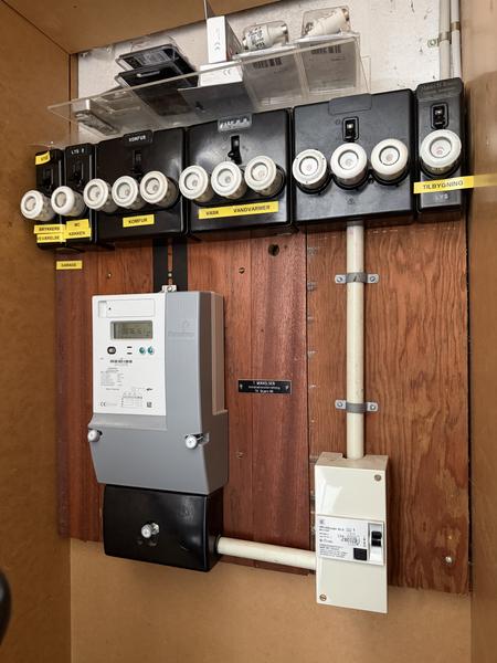 Udskiftning af eltavle