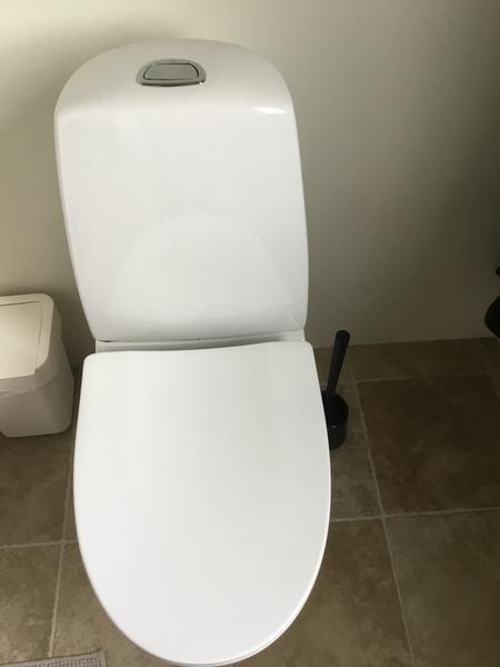 Reparation af toilet og løbende vandhane