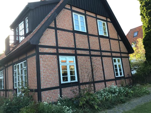 Udskiftning af facadefuger på bindingsværkhus mm