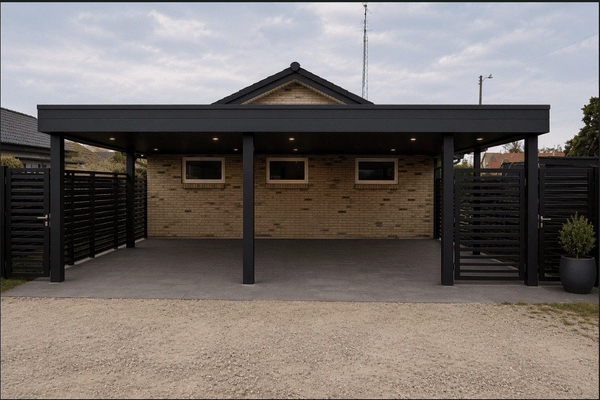 Opførsel af carport