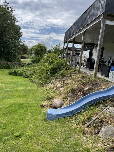 Udvidelse af fliseterrasse