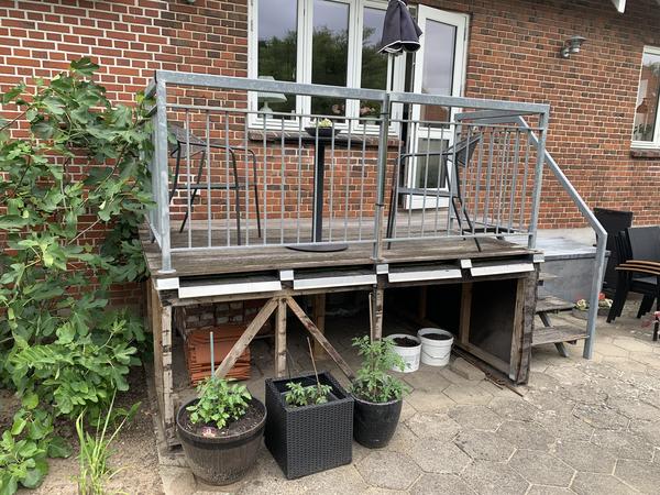Udbedring af terrasse